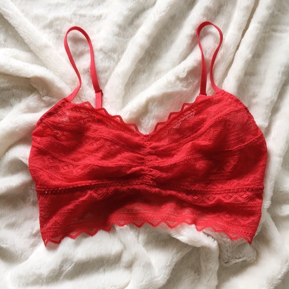 PINK Victoria's Secret Other - BRAND NEW Red Lace Bralette from PINK